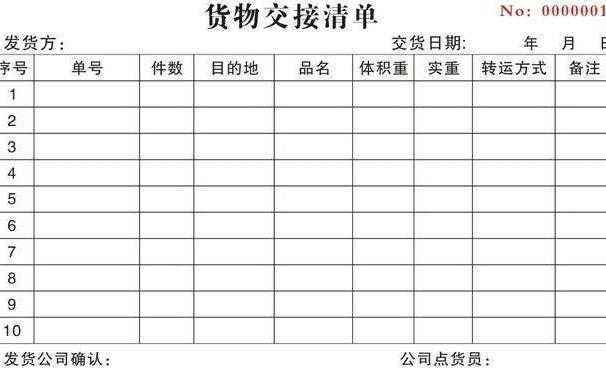 汽車貨物運(yùn)輸相關(guān)交接手續(xù)介紹