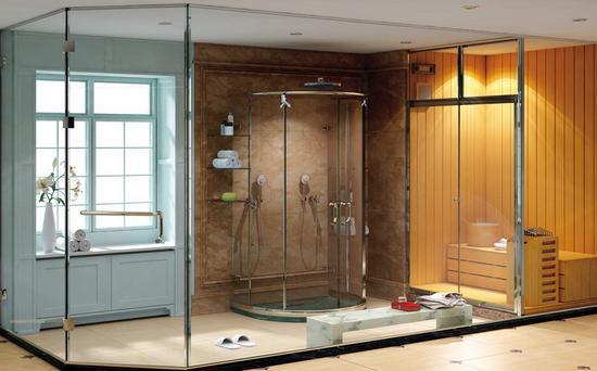 浴室如何安裝淋浴房，兩步完成安裝淋浴間的隔斷