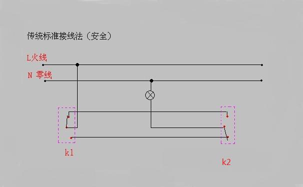 如何连接双控双灯?